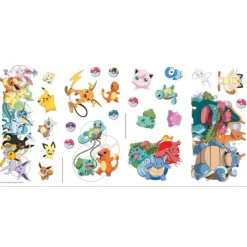 Pokémon Favorite Character Wall Decals