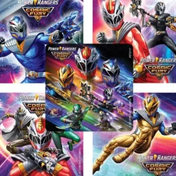 Power Rangers Cosmic Fury Stickers