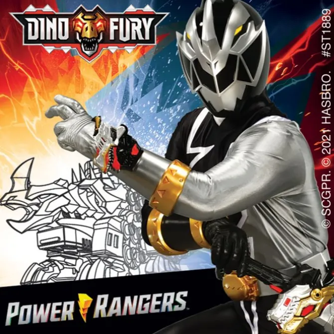 Power Rangers Dino Fury Stickers