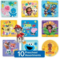 Preschool Character Sticker Sampler