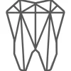 Prismatic Tooth Wall Decal
