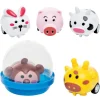 Pullback Animals in 2" Capsules
