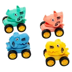 Pullback Dinosaur Race Cars