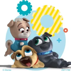 Puppy Dog Pals Born to Roll Stickers