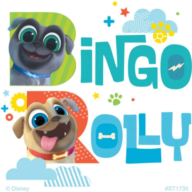 Puppy Dog Pals Born to Roll Stickers