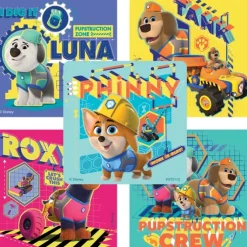 Pupstruction Stickers