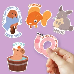 Quirky Critters Vinyl Decals