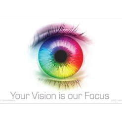 Rainbow Focus Vision Recall Cards