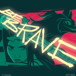 Raya and the Last Dragon: Glow in the Dark Stickers