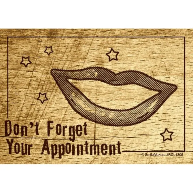 Recycled Smile Don't Forget Recall Cards