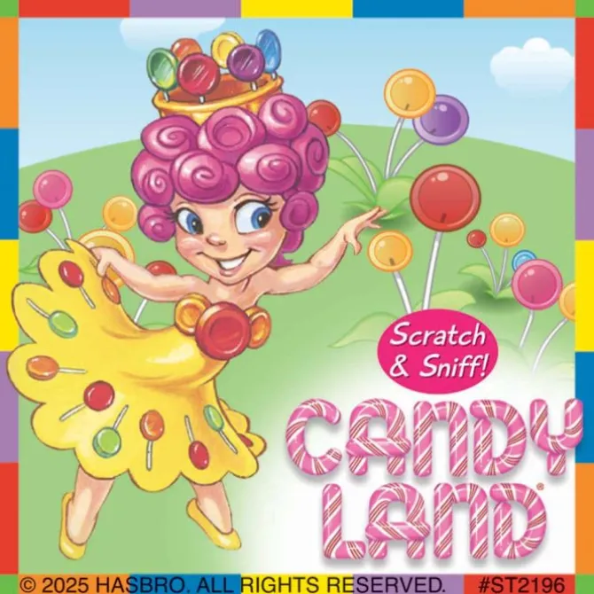 Retro Candy Land Scented Stickers