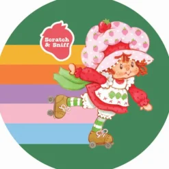 Retro Strawberry Shortcake Scented Stickers