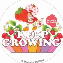 Retro Strawberry Shortcake Scented Stickers