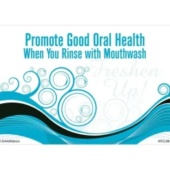 Rinse with Mouthwash Recall Cards