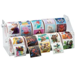 10 Roll Sticker Rack