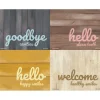 Rustic Script Dental Laser Recall Cards