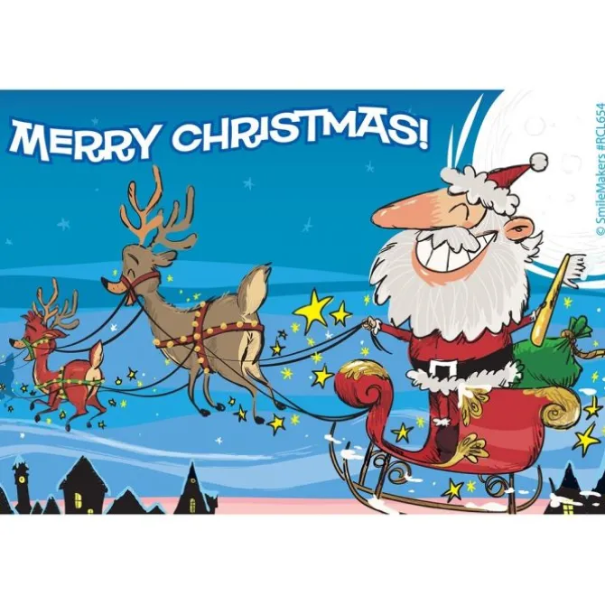 Santa Christmas Recall Cards