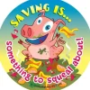 Saving Is Something Stickers