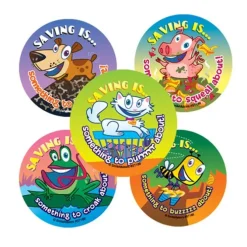 Saving Is Something Stickers