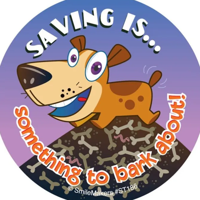 Saving Is Something Stickers