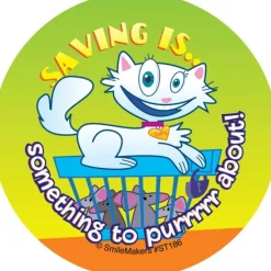 Saving Is Something Stickers