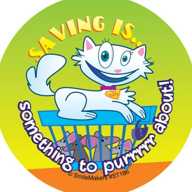 Saving Is Something Stickers