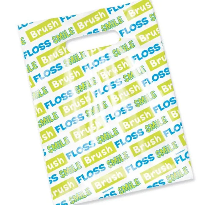 Scatter BrushFlossSmile Words Bags