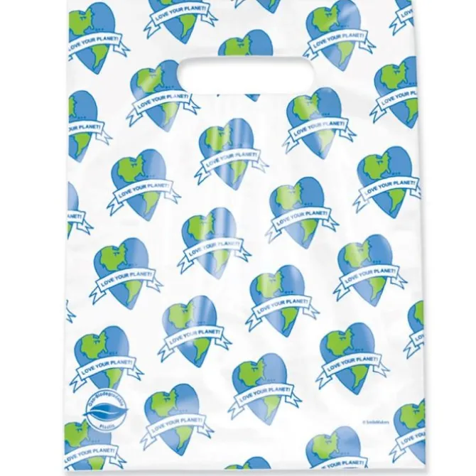Scatter Oxo-biodegradable Love Planet Bags