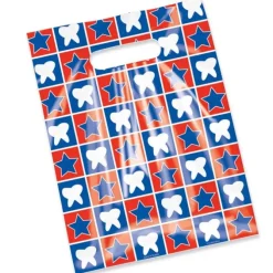 Scatter Print Tooth and Star Bags