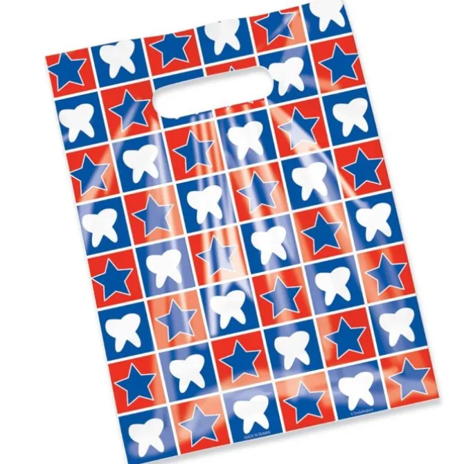 Scatter Print Tooth and Star Bags