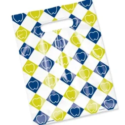 Scatter Print Tooth Checkers Bags