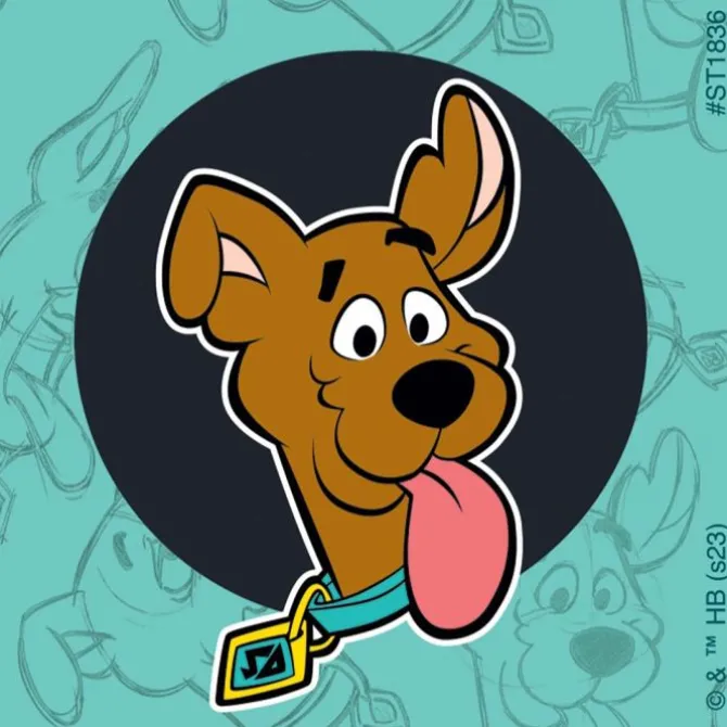 Scooby Doo Puppy Stickers