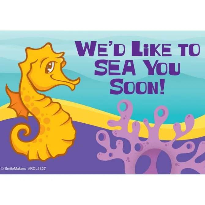 Sea Life Pals Sea Horse Recall Cards