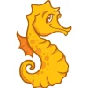 Sea Life Pals Sea Horse Wall Decal