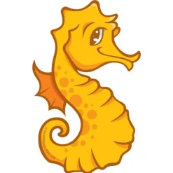 Sea Life Pals Sea Horse Wall Decal