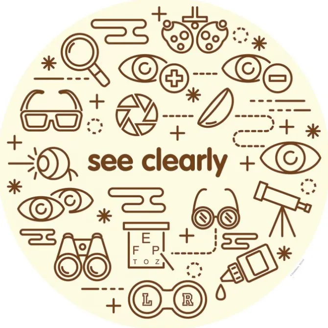 See Clearly Wall Decal