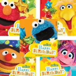 Sesame Street Birthday Celebration Stickers