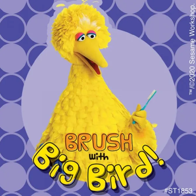 Sesame Street Brushing Stickers