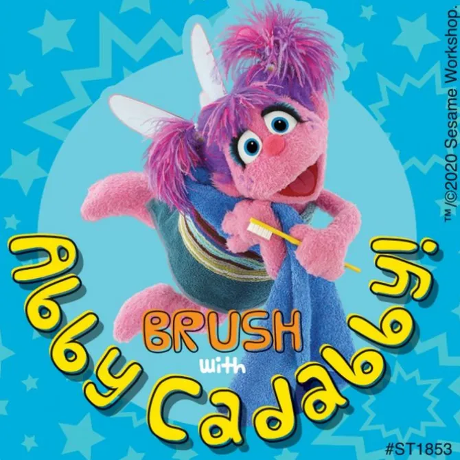 Sesame Street Brushing Stickers