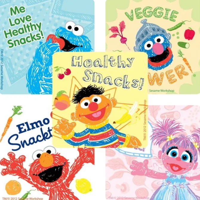 Sesame Street Healthy Habits Stickers