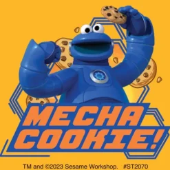 Sesame Street Mecha Builders Stickers