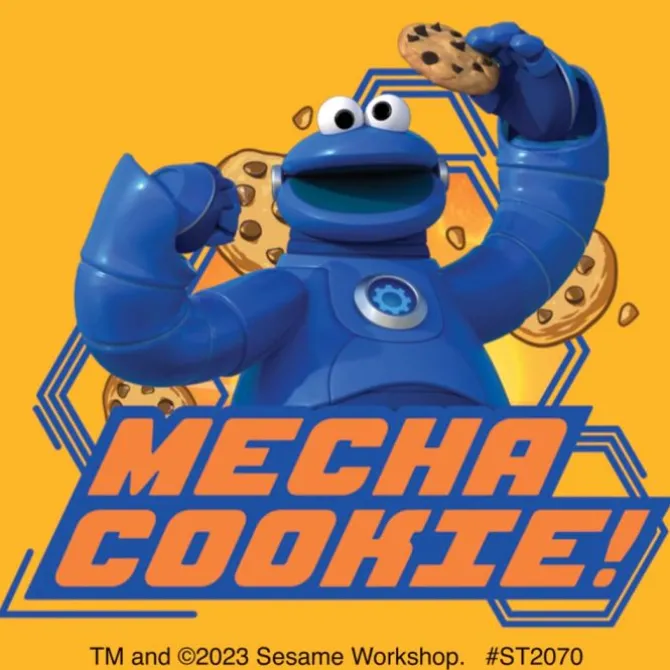 Sesame Street Mecha Builders Stickers