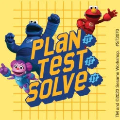 Sesame Street Mecha Builders Stickers