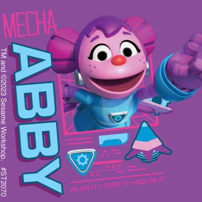 Sesame Street Mecha Builders Stickers