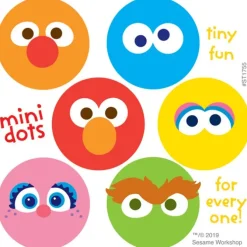 Sesame Street Mini Dot Stickers