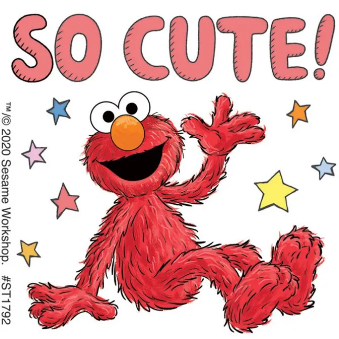 Sesame Street Monsters Stickers