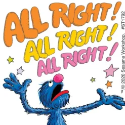 Sesame Street Monsters Stickers