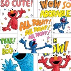 Sesame Street Monsters Stickers