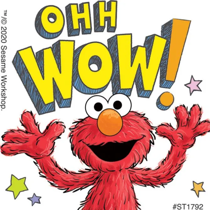 Sesame Street Monsters Stickers