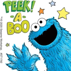 Sesame Street Monsters Stickers
